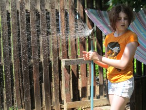 You do have to water stuff, it's okay if you get distracted momentarily.